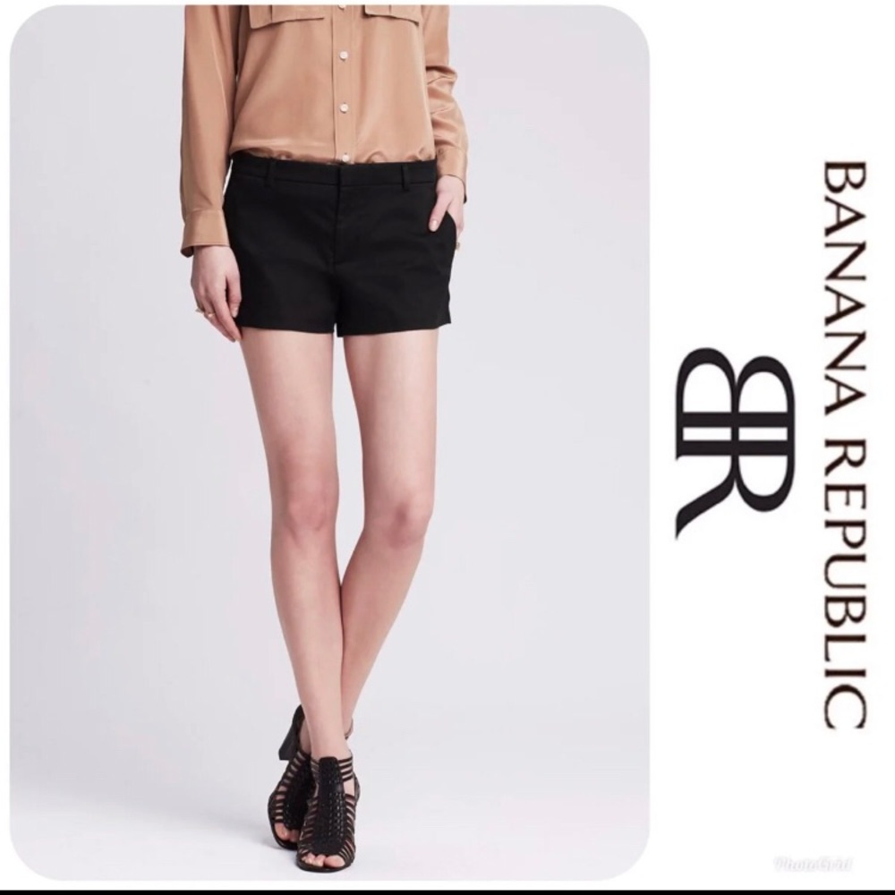 Banana Republic avalon short black size 10